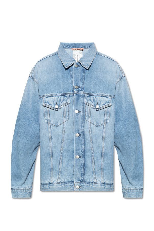 Acne studios shop distressed denim jacket